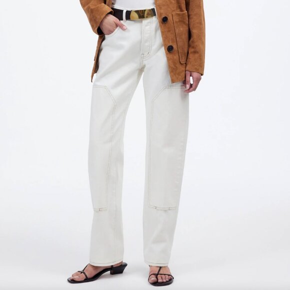 NWT Madewell The Dean Easy Straight Jean Womens 29 Vintage Canvas NU051 - Picture 1 of 15